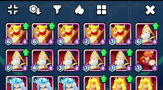 Roster in Separate mode: no copies badge on any card