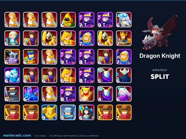 Dragon Knight build #cfd7fb