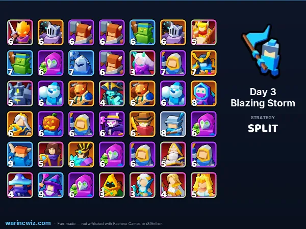 Day 3 · Blazing Storm build #99f1bd