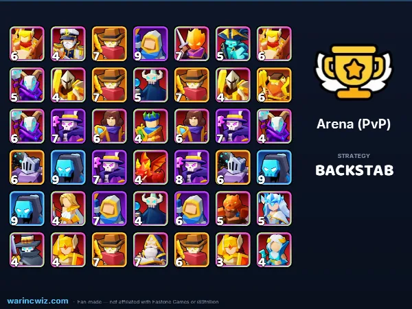 Arena build #f6c684